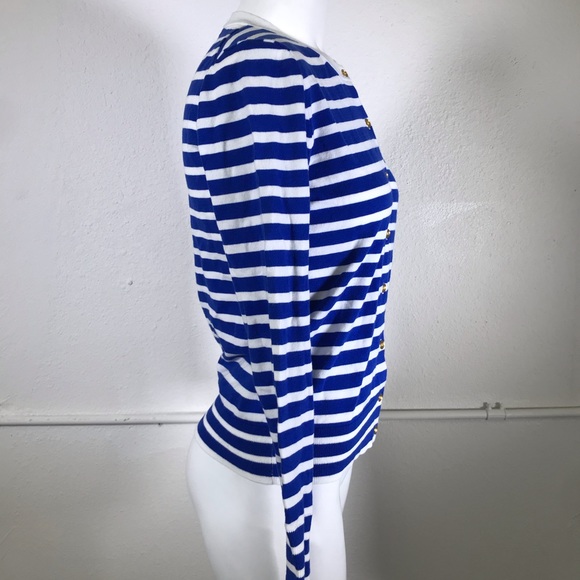 J. Crew Striped Jackie Cardigan - Picture 3 of 9